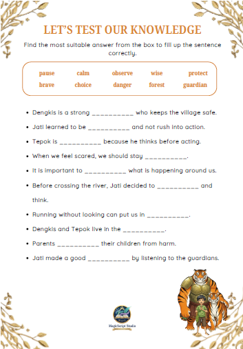 Story-Driven Learning for Curious Young Minds